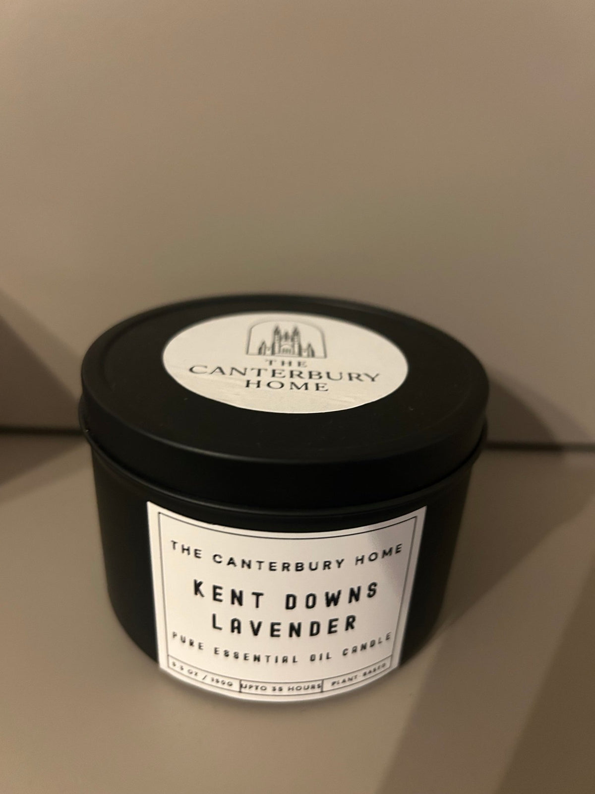 Kent Downs Lavender Essential Oil Candle - The Canterbury Home