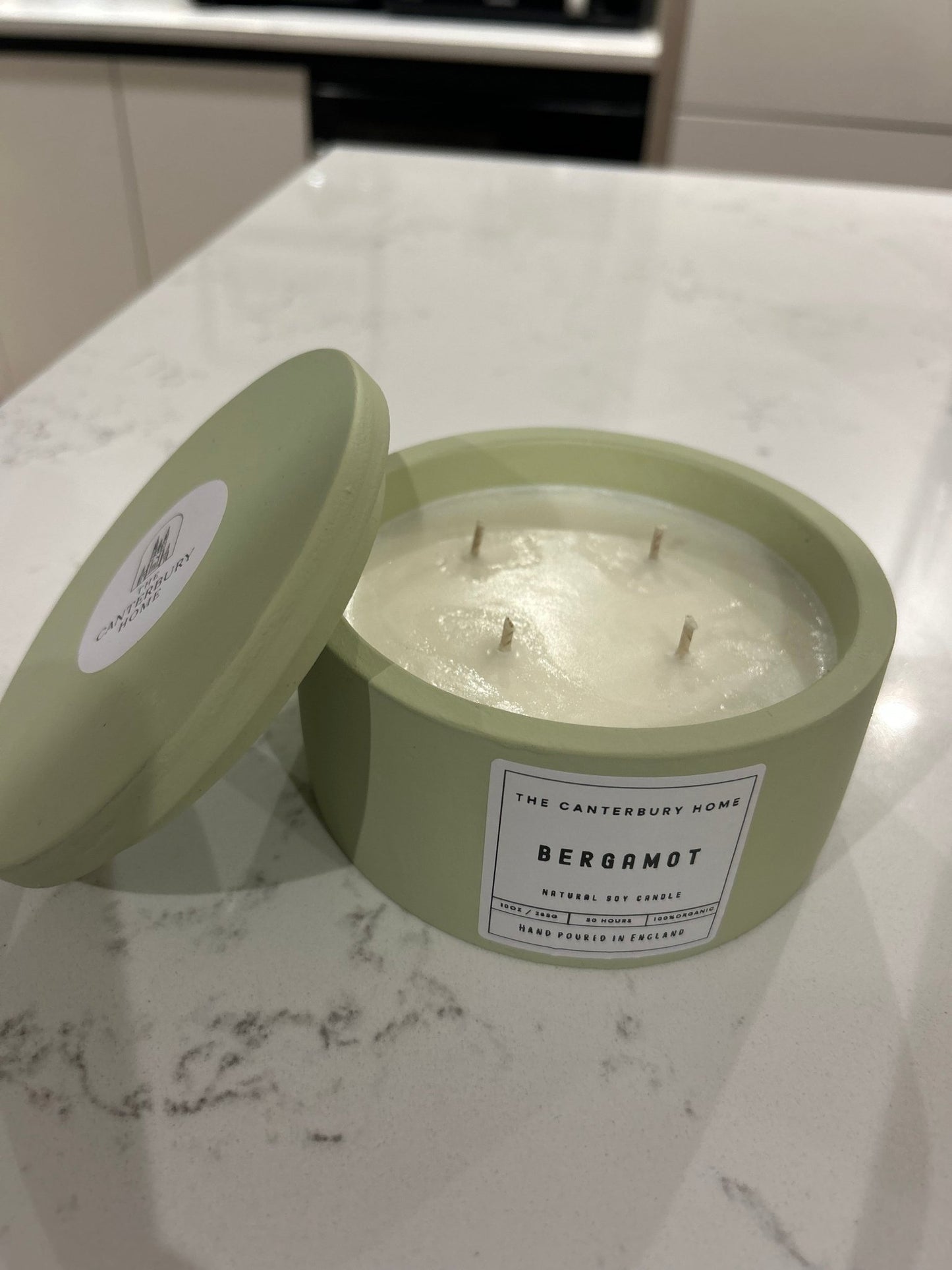 Bergamot Large Candle - Limited edition - The Canterbury Home
