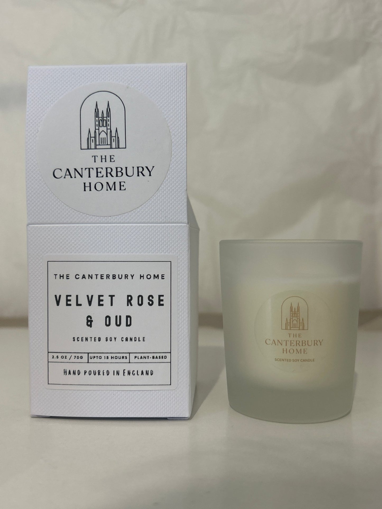 Velvet Rose & Oud Mini Candle - The Canterbury Home