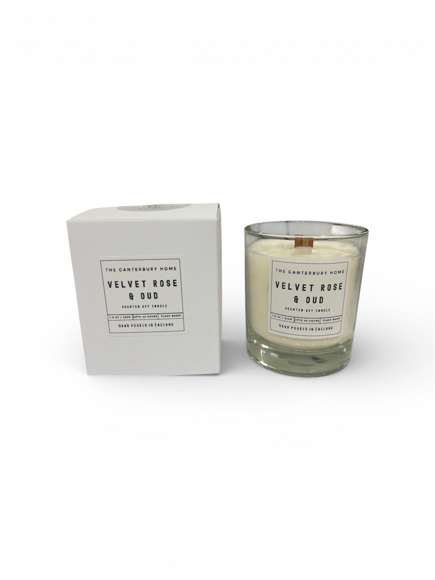 Velvet Rose & Oud Signature Candle - The Canterbury Home