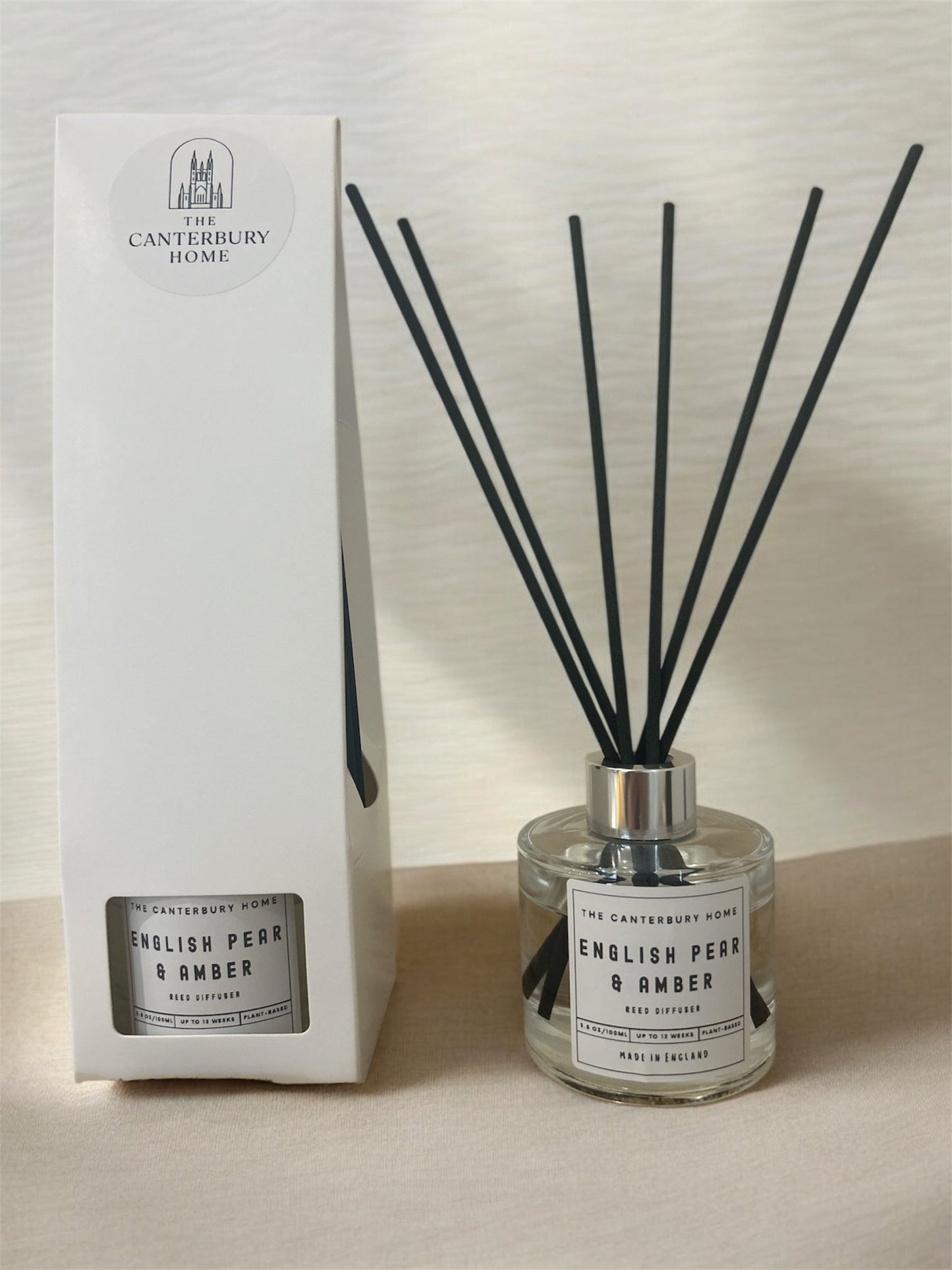 English Pear & Amber Reed Diffuser - The Canterbury Home