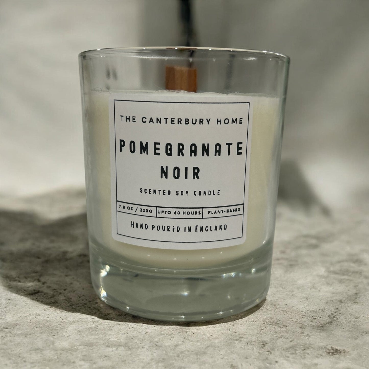 Pomegranate Noir Signature Candle - The Canterbury Home