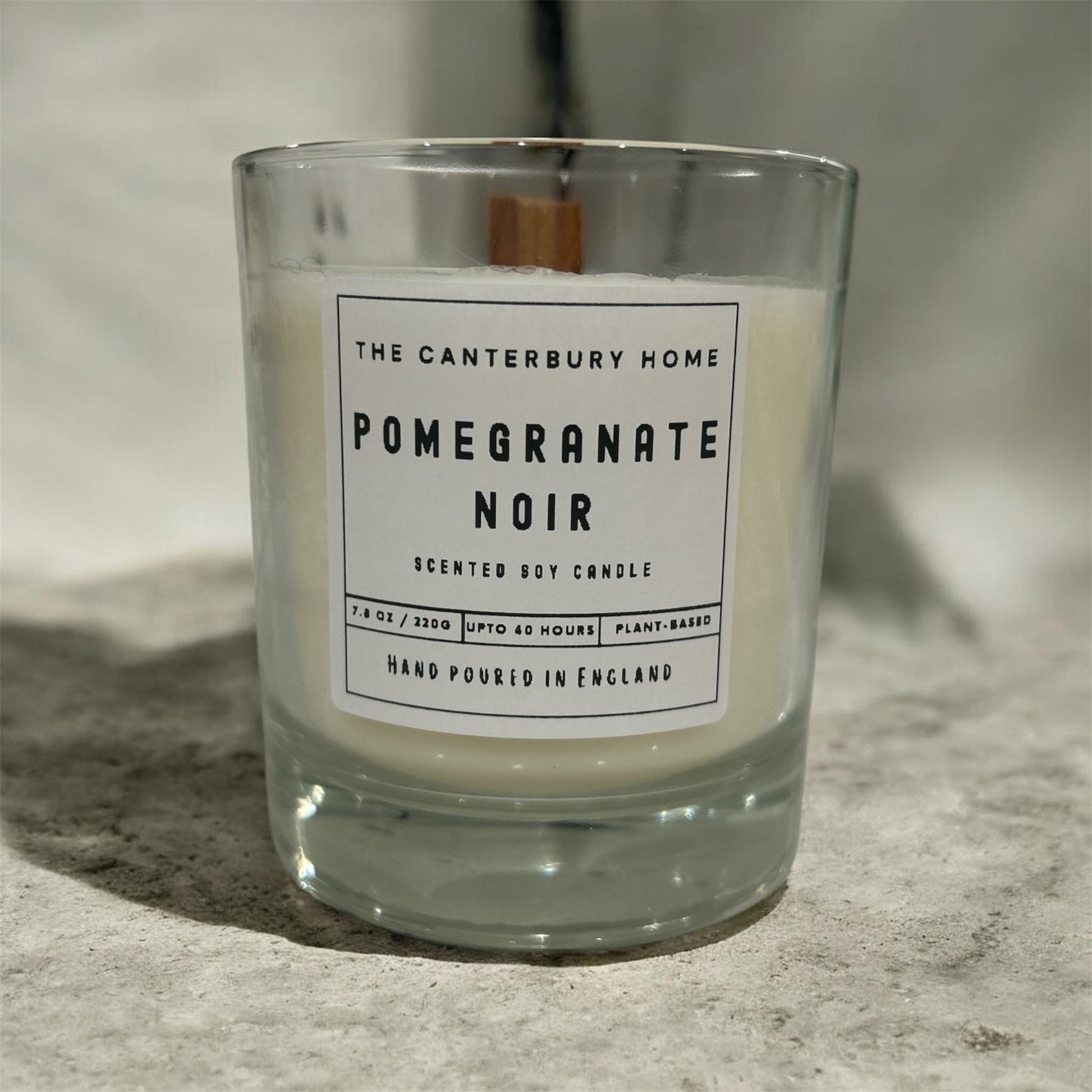 Pomegranate Noir Signature Candle - The Canterbury Home