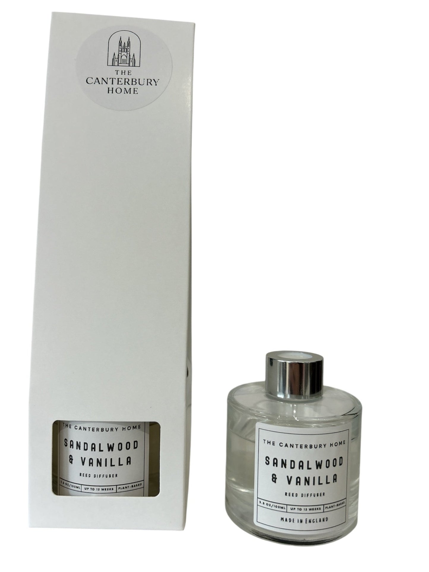 Sandalwood & Vanilla Reed Diffuser - The Canterbury Home