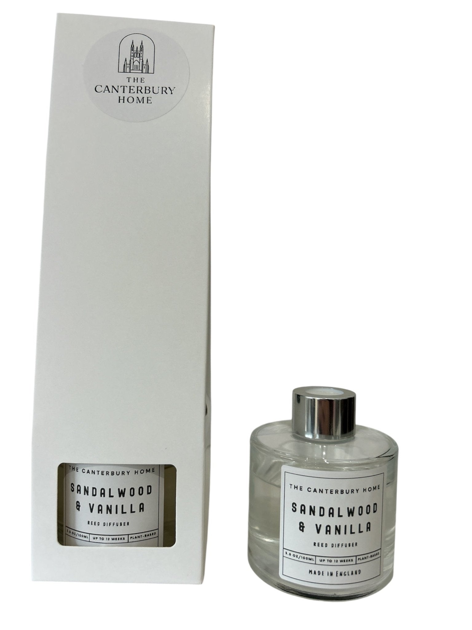 Sandalwood & Vanilla Reed Diffuser - The Canterbury Home