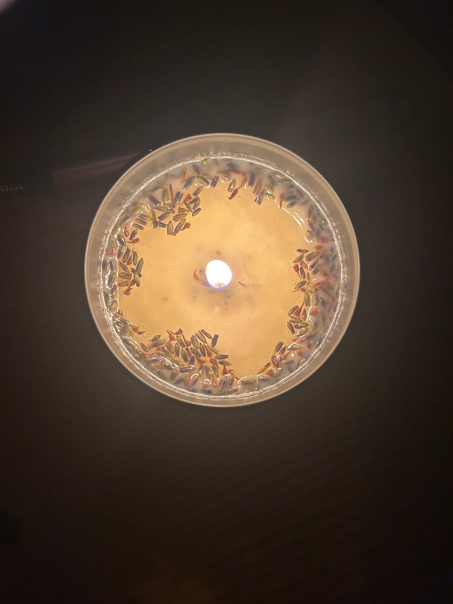 Lavender Essential Oil Candle