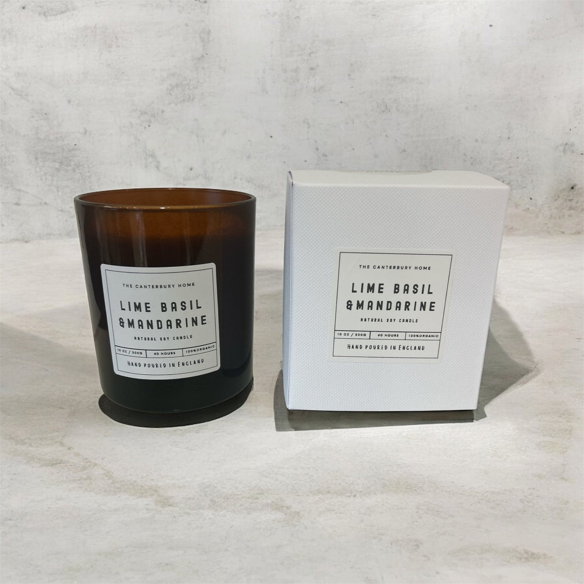 Lime Basil & Mandarine Signature Candle - The Canterbury Home