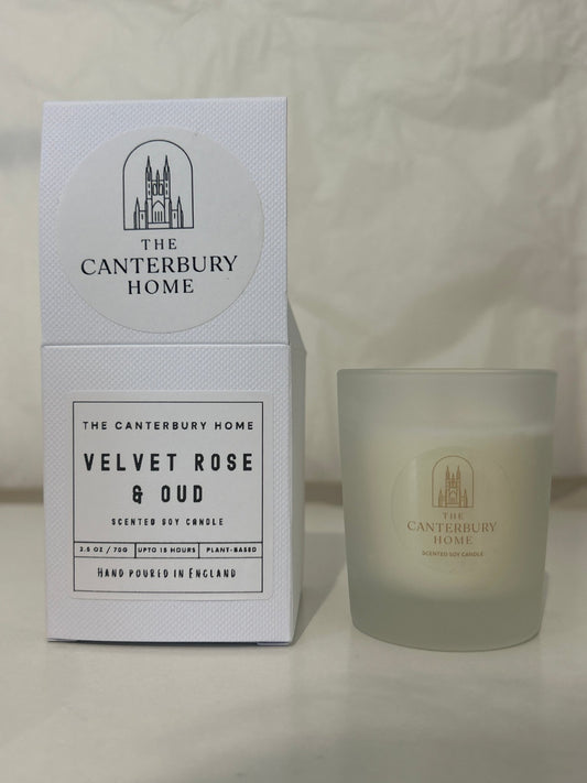 Velvet Rose & Oud Mini Candle - The Canterbury Home