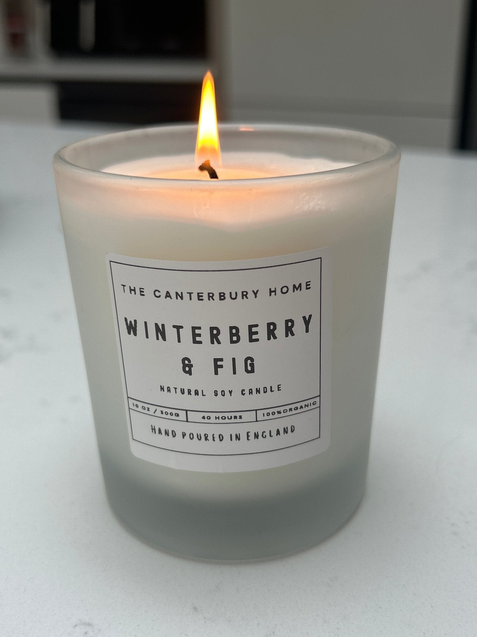 Winterberry & Fig Signature candle - The Canterbury Home