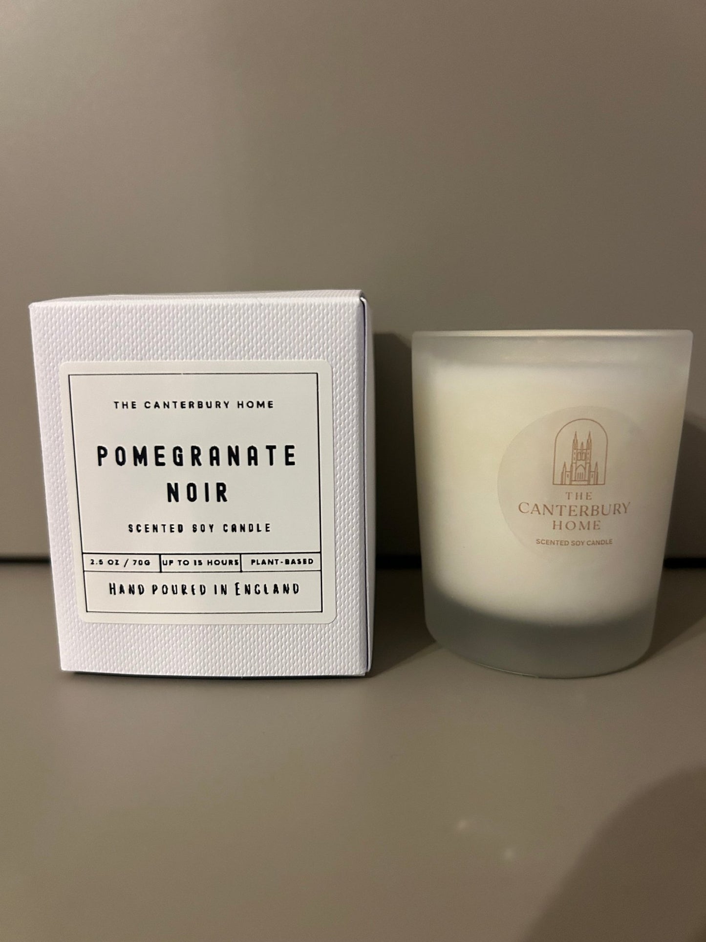Pomegranate Noir Mini Candle - The Canterbury Home