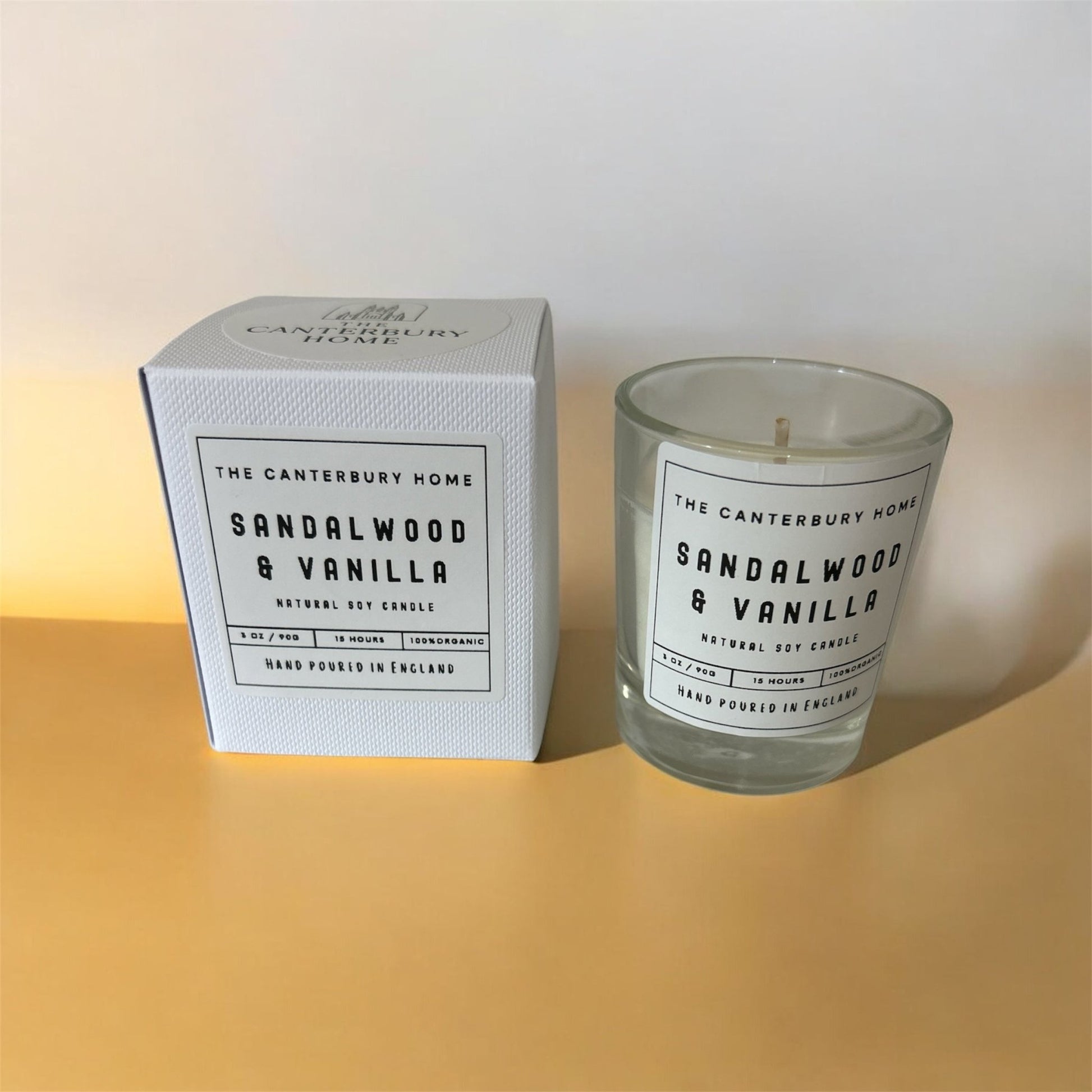Sandalwood & Vanilla Travel Candle - The Canterbury Home
