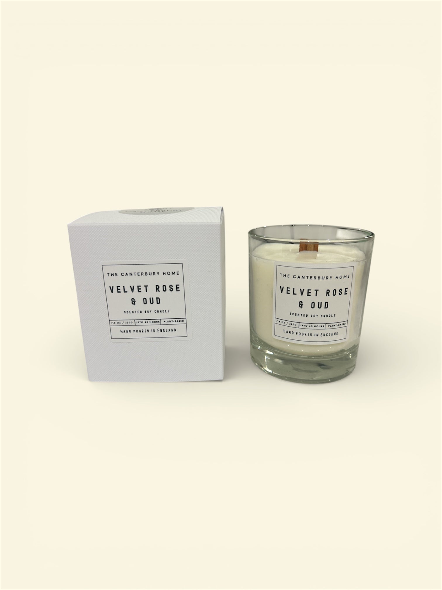 Velvet Rose & Oud Signature Candle - The Canterbury Home