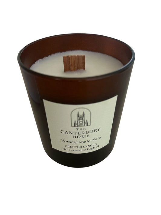 Pomegranate Noir Woodwick Candle - The Canterbury Home