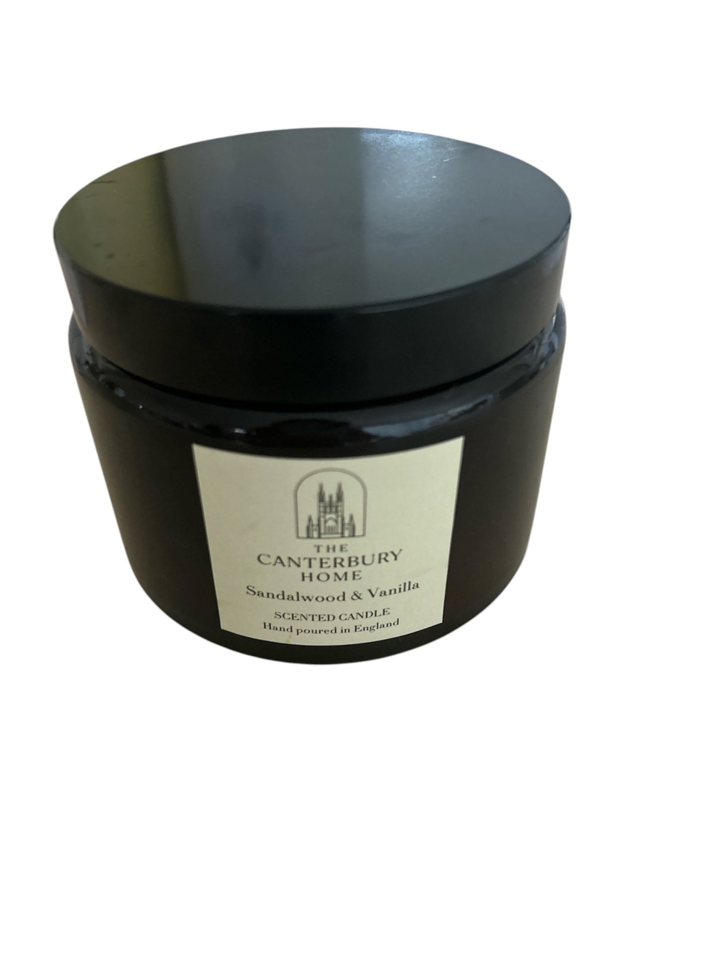 Sandalwood & Vanilla Large 4 - wick candle - The Canterbury Home