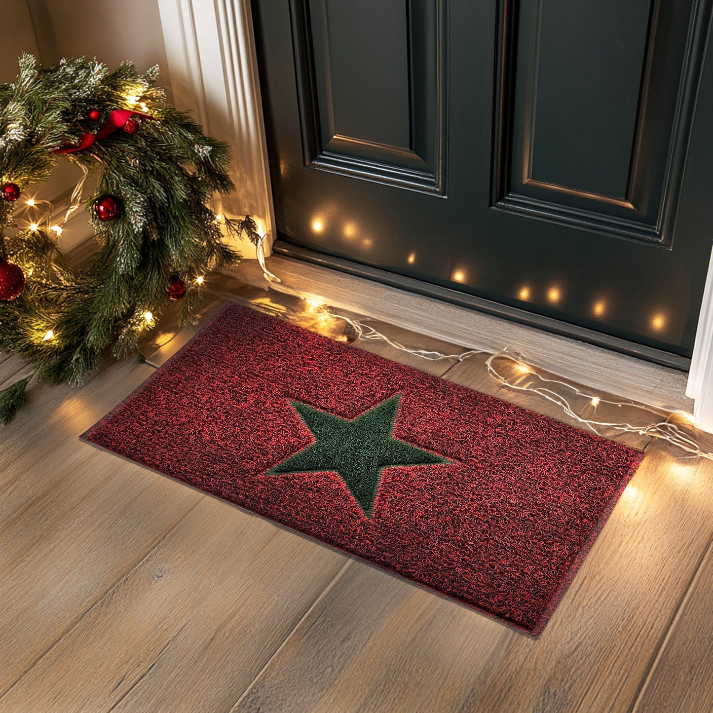Christmas Star Doormat