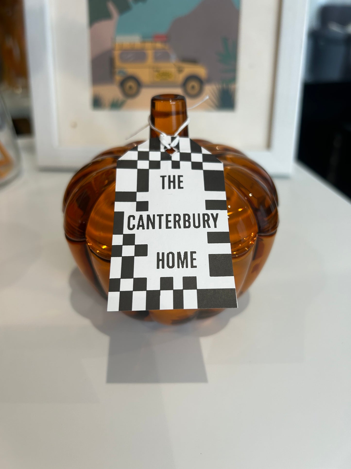 Pumpkin Candle - Amber jar - Sweet Pumpkin Pie