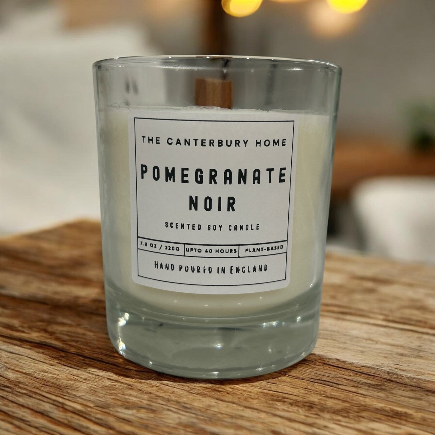 Pomegranate Noir Signature Candle - The Canterbury Home