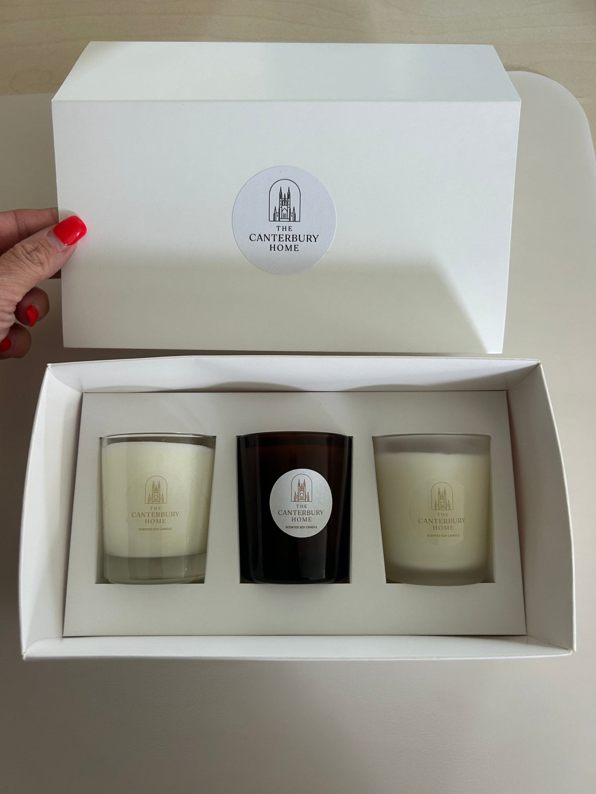 Mini Candle Trio Gift Set - The Canterbury Home
