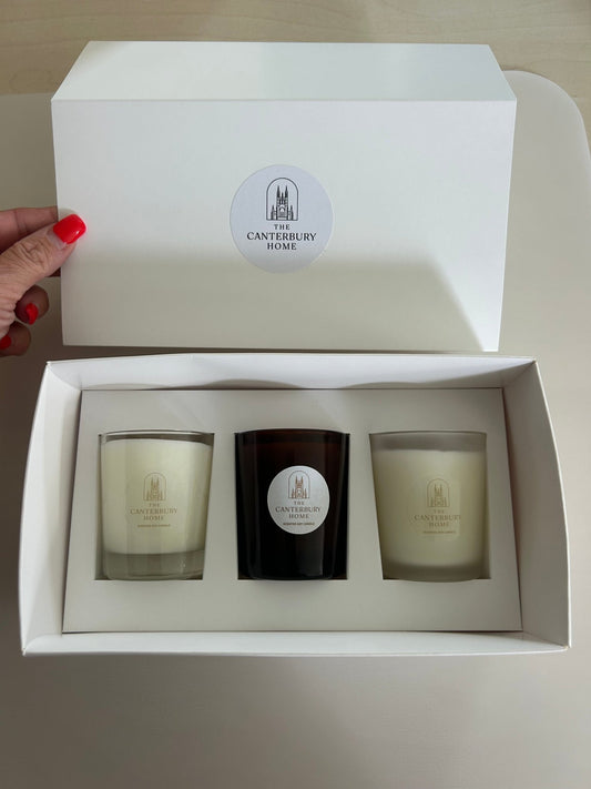 Mini Candle Trio Gift Set - The Canterbury Home