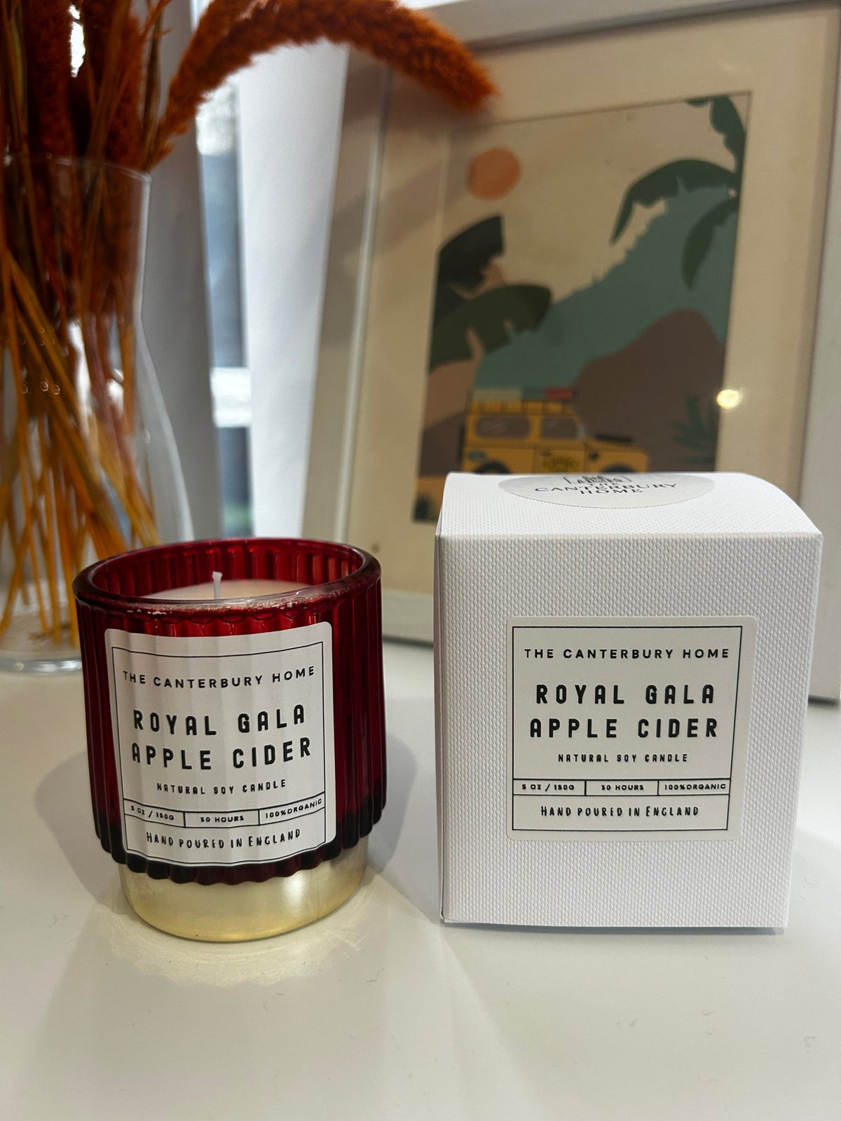 Festive Candle - 20cl - Royal Gala Apple Cider - The Canterbury Home