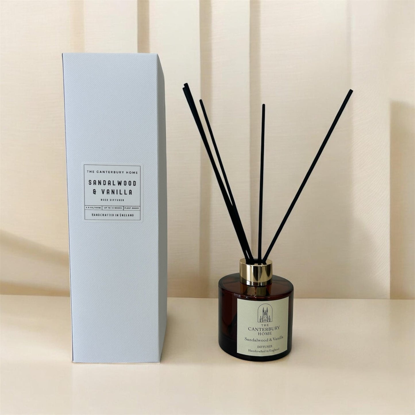 Sandalwood & Vanilla Reed Diffuser - The Canterbury Home