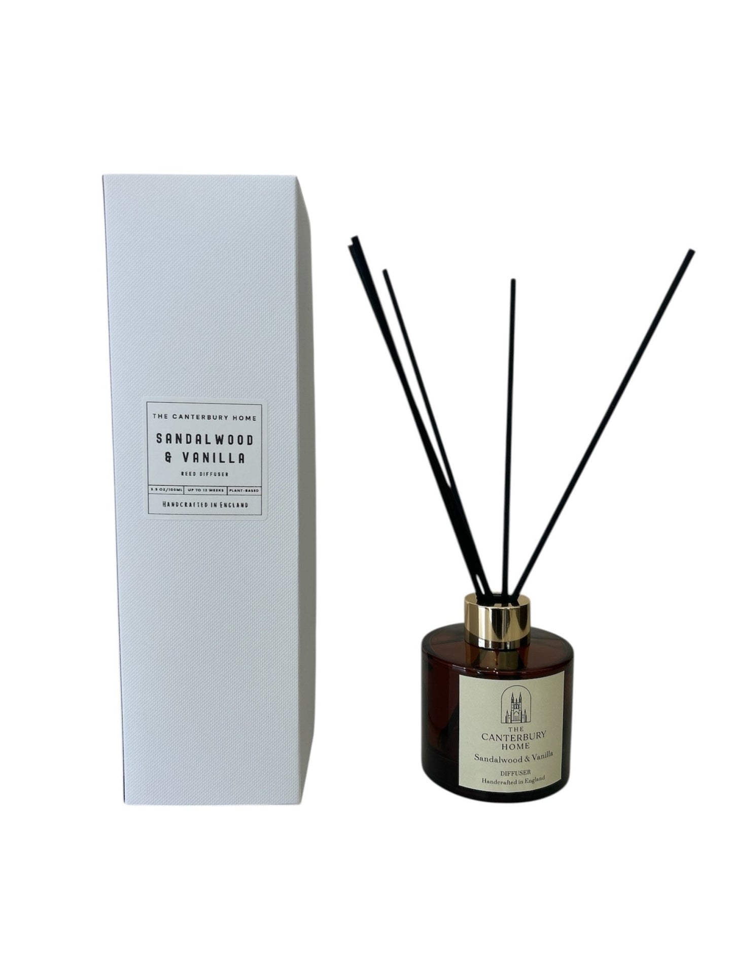 Sandalwood & Vanilla Reed Diffuser - The Canterbury Home