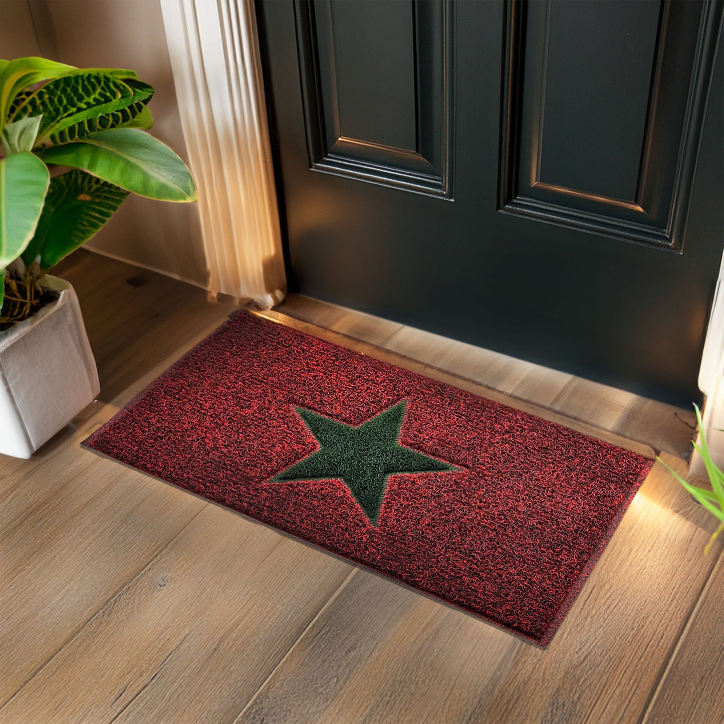 Christmas Star Doormat