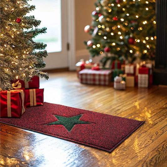 Christmas Star Doormat