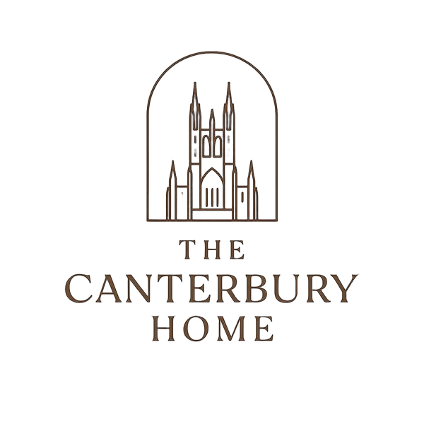 Decorative metal wall art of a cathedral silhouette with an arch frame on a white background